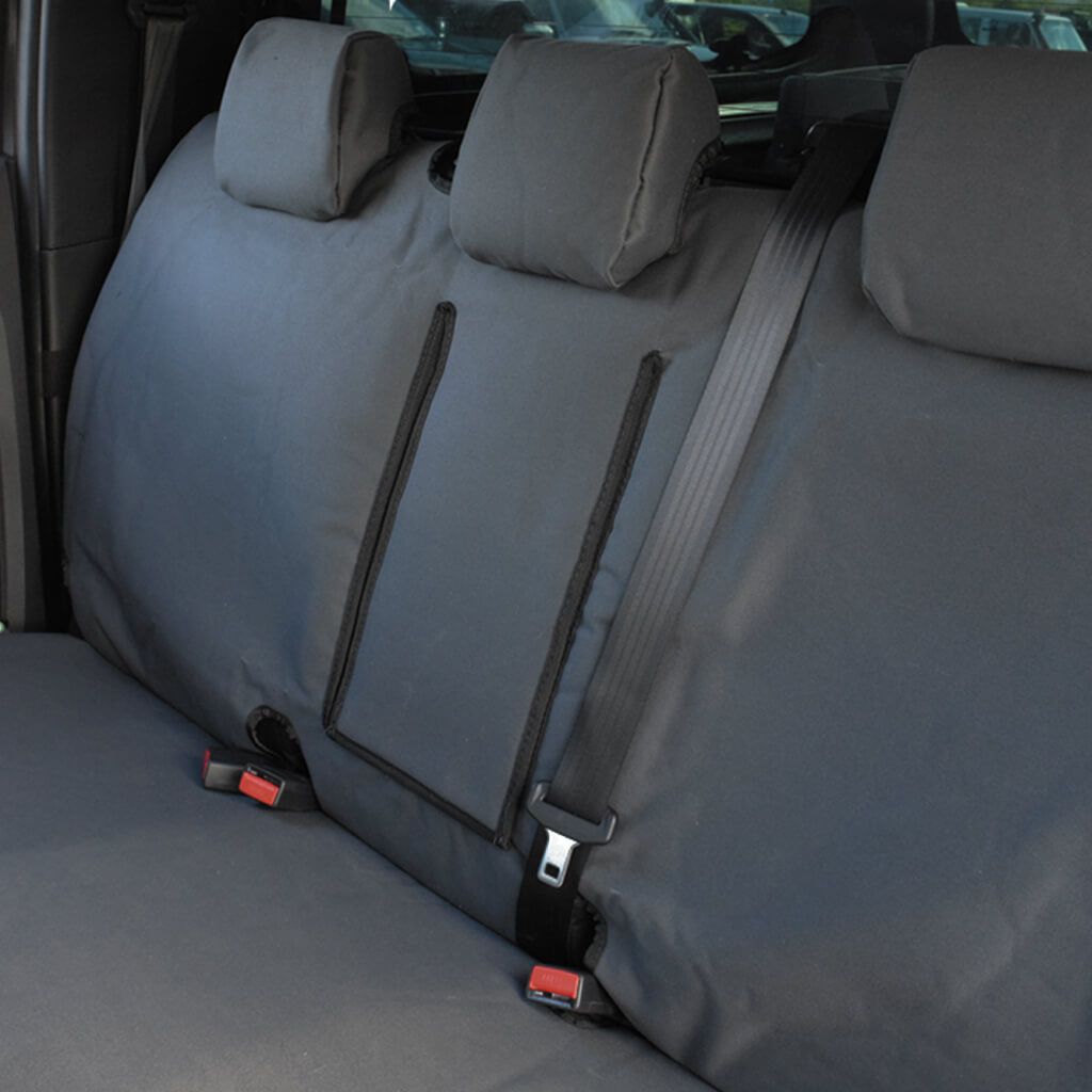 Schonbezüge Autositzbezüge für VW Amarok schwarz-weiss NO2663673 Set 