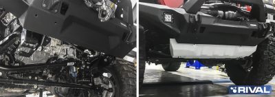 Jeep Wrangler JL Unterfahrschutz für Spurstange Rival